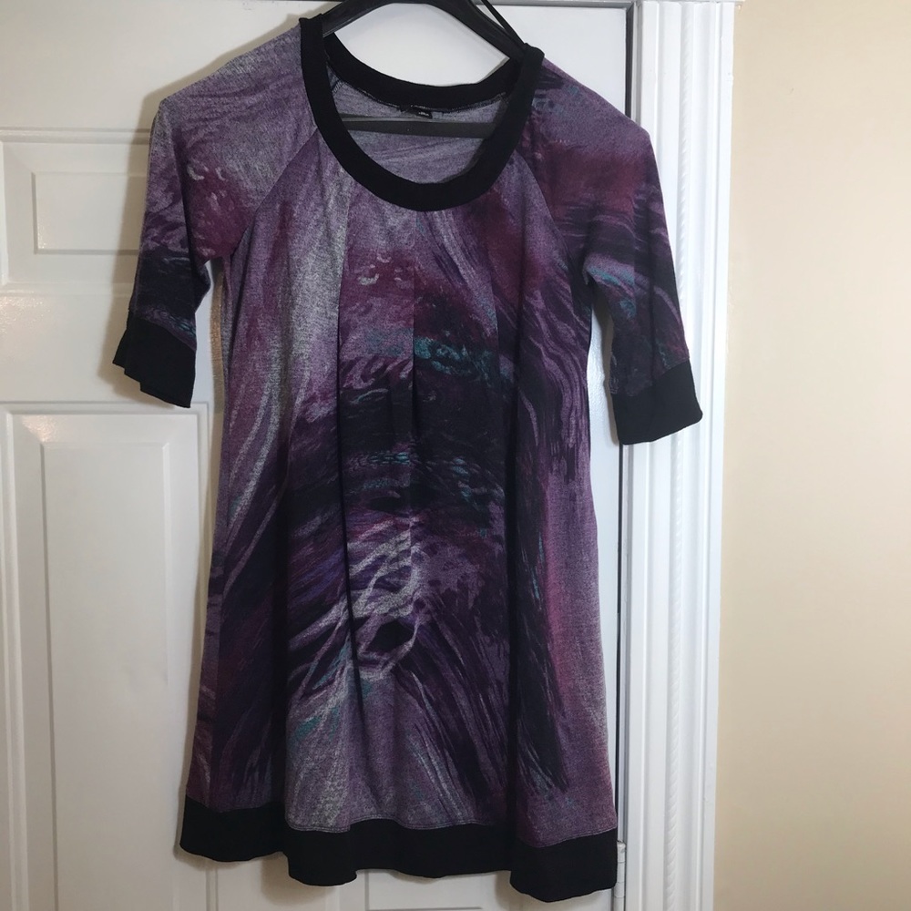 Long dressy top or short dress dep on your height